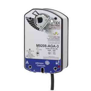 M9208 Series Electric Spring Return Actuators 70 lb-in.