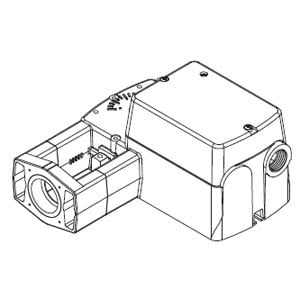 TAC DuraDrive Actuator with Manual Override 105 Lb force MA51-710X
