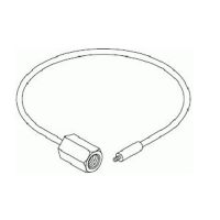 Gauge tap adaptor f/ T15 T16 1/8 MPT gauge to stat