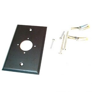 Mtg Plate, 2x2" device to a 2x4" V or H outlet box
