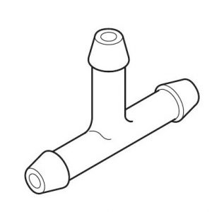 Restrictor Tee, 1.0 scfh for one pipe devices