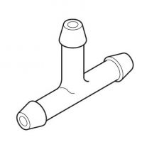 Restrictor Tee, 0.5 scfh low air flow applications