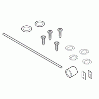 6 in. to 12 in.L shaft
