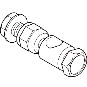 Schneider Electric AM-113 Crank Arm for 1/2 Diameter Damper Shaft