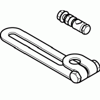 one connector, 1/2" crank arm