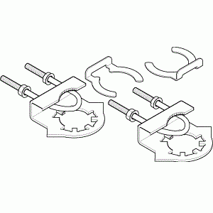 Universal Mounting Clamps large