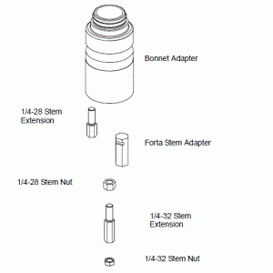 Adapter Kit for Robertshaw V25xx V6xxx