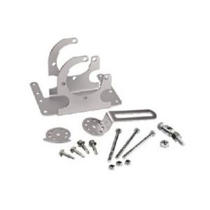 Remote mounting kit with crank arm