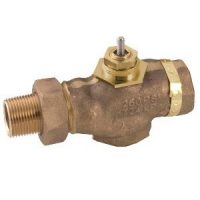 1" 2Way Globe STR NPT UO Brass 10Cv