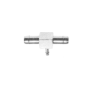 F-700-83 brass tee, 5/32 x 5/32 x 5/32 in.