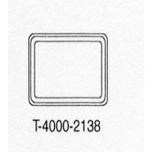 T-4000-2138 Beige Plastic Cover no logo, no window