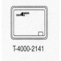 T-4000-2141 Beige Plastic Cover no Thermometer Horizontal 1 window
