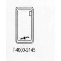 T-4000-2145 Beige Plastic Cover Vertical 1 window no therm