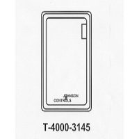 T-4000-3145 White Plastic Cover Vertical 1 window no therm