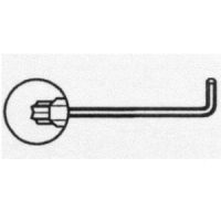 T-4000-629 Wrench for tamperproof screws