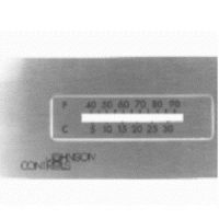T-4100-102 Faceplate Horizontal Thermometer, Logo priced each min. order 10